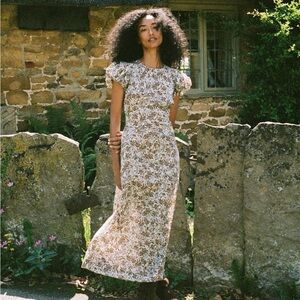 Doen Rhodia dress in narcissus / size small